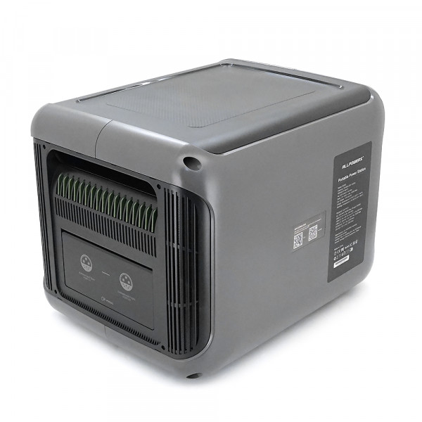 Power station ALLPOWERS R2500 APP Control, Wi-Fi, Bluetooth, 2500W, 2016Wh LiFePO4 3500Cycles, MPPT 1000w max, CAR port, DC12/24V, 4хAC 220V, 2xUSB-TYPE-C 200W, 2xUSB-A 18W, 2xUSB-A 36W, XT60, wireless 15W, Fast charge 60min, 456×360×346mm, 29kg