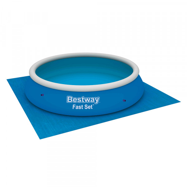 Килимок-підкладка для басейнів. 274х274см. 70 г/м2. Вага: 0.6 кг. Blue. Box