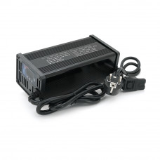 Зарядний пристрій для акумуляторів LiFePo4 72V(87,6V), 24S, 10A, штекер Triangle plug (T-tipe/IEC/C13 N+L-), 185x88x60mm