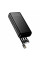 Power Bank HOCO J163A 20000mAh, 4 кабелі, Black, 0.460kg