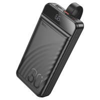 Power Bank HOCO J123B 30000mAh, 22.5W, Black, 0.470kg