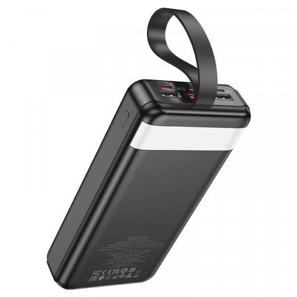 Power Bank HOCO J123B 30000mAh, 22.5W, Black, 0.470kg