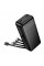Power Bank HOCO J163B 30000mAh, 22.5W, 4 кабелі, Black, 0.660kg