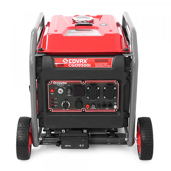 Генератор інверторний COVAX CGO9500i, 7.5kW, бензин, однофазний 220V, 50Hz, electrik starter, 4-stroke, бак 15L, 500х422x515mm, 38kg
