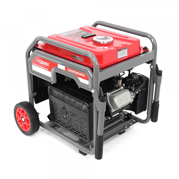 Генератор інверторний COVAX CGO9500iERC, 7.5kW, бензин, однофазний 220V, 50Hz, electrik starter, 4-stroke, бак 15L, 500х422x515mm, 38kg