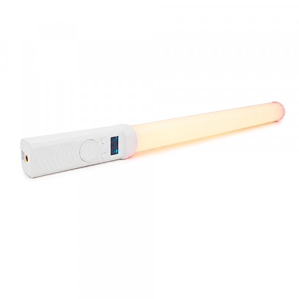 Паличка, що світиться RD-3, RGB, LCD, регулювання яскравості 2500-9900К, вбудований акум, USB кабель, White, Box
