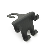 Автотримач-гачок на підголівник YT37435, Black, OEM