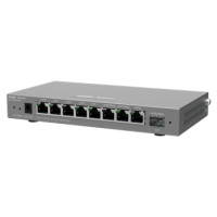 9-портовий гігабітний керований роутер Ruijie Reyee RG-EG209GS, LAN: 7×1000Base-T, 1×1GBase-X SFP, 1x1000WAN Base-T, 202 x 28 x 108 мм
