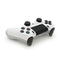 Геймпад Brazzers бездротовий для PS4 Wireless DUALSHOCK 4, роз'єм для навушників, LED light bar, White, 3.7V, 600mAh, Blister-box