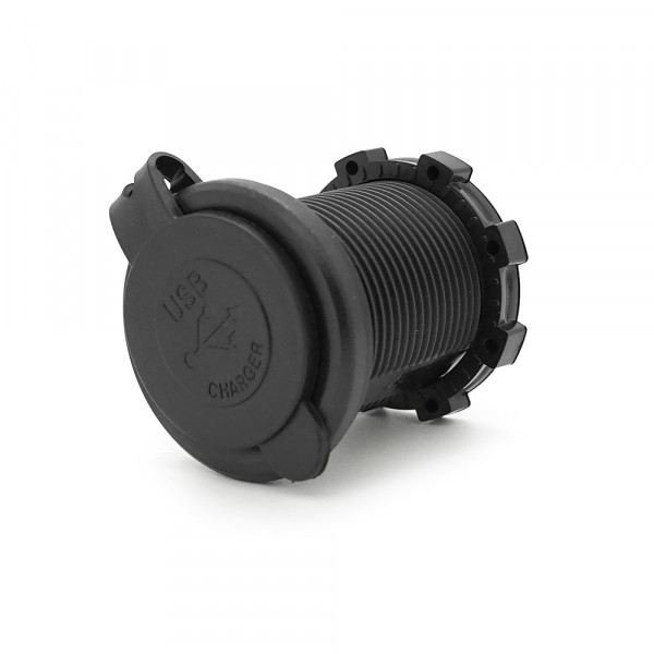 АЗП KWG-Р1, 12-24V, 2xUSB, 5V, клеми, Black, Box