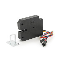Електромеханічний замок Sary  врізний для дверей шафи, корпус ABS, 12V, 73*58*13mm, Box