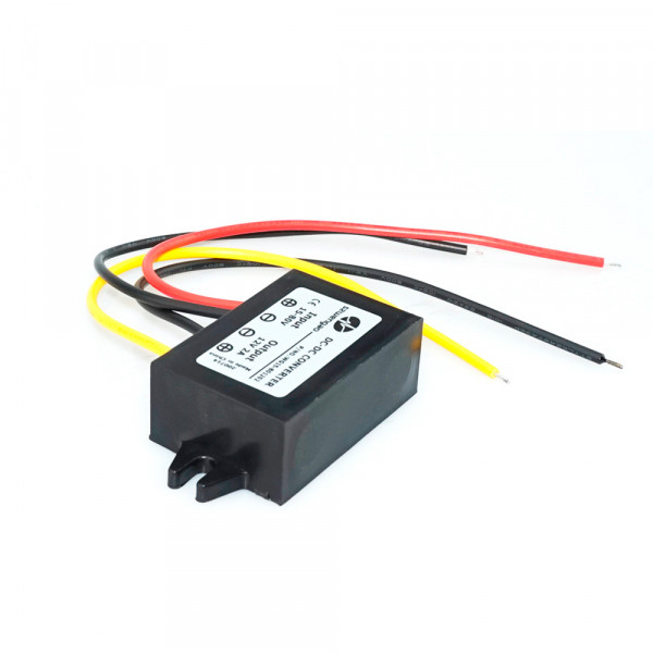 Перетворювач авто інвертор DC/DC 24V-12V 1.5A, IP67, 18W