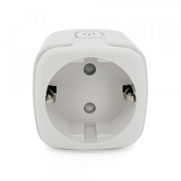 WI-FI розетка 16A+ лічильник електроенергії, White, Box