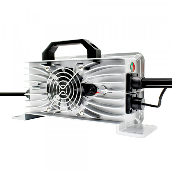 Зарядний пристрій для акумуляторів LiFePO4 48V(58.4V), 16S, 25A, 1200W, роз'єм Anderson, 281x128x80mm, 3 кг.