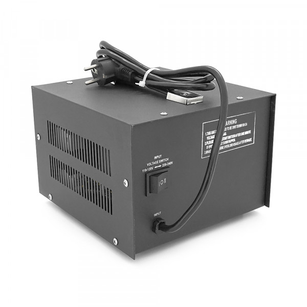 Перетворювач напруги трансформаторний універсальний ST-2000VA Input 220 V/Output 110V, Input 220 V/Output 110V+