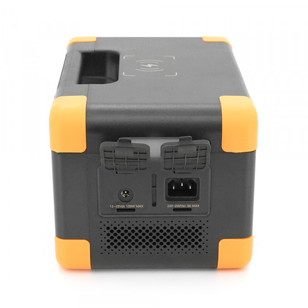 Power station Pecron E300LFP, 288Wh LiFePO4, DC12/24V, 1хAC 220, 2xUSB-18W, 1хUSB-C(100W), wireless 15W, charge 80min, 254×172×154 mm. 4.8kg