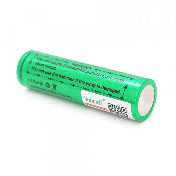 Акумулятор 18650 Li-Ion Vapcell INR18650 N36, 3650mah, 15A, 4.2/3.6/2.5V