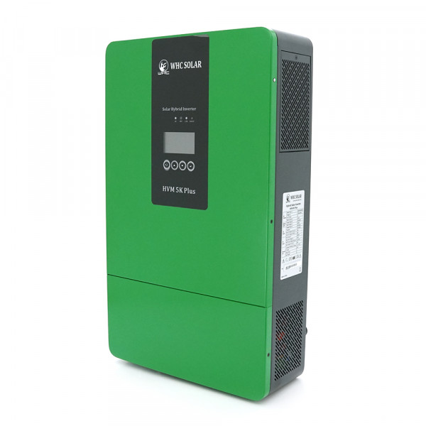 Гібридний інвертор HVM-5KW Plus Parallel, 5000W, 48V, струм заряду 0-80A, 120-450V, MPPT (80А, 450 Vdc)