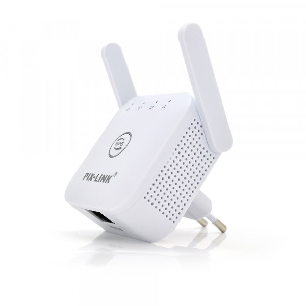 Підсилювач WiFi сигналу з 2-ма вбудованими антенами LV-WR25, MTK7628KN, живлення 220V, 300Mbps, IEEE 802.11b / g / n, 2.4-2.4835GHz, BOX