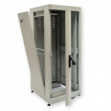 Шафа 19" 42U, 610х865 мм (Ш * Г), посилена, сiра