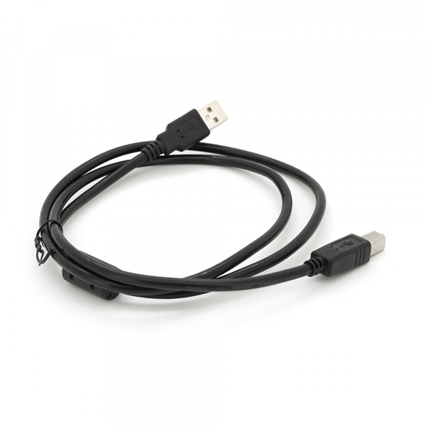 Кабель USB 2.0 AM/BM, 1.0m, 1 ферит, чорний, Пакет Q500