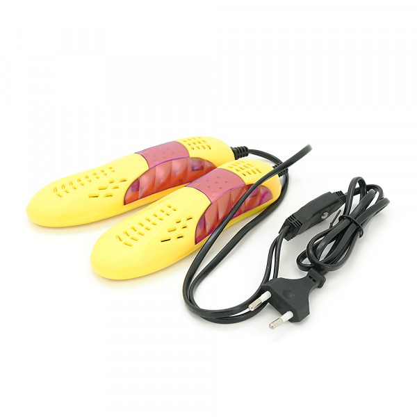 Сушарка для взуття, живлення 220V/20W, довжина кабелю1,2м, Yellow
