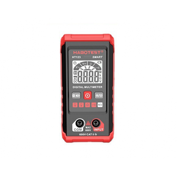 Мультиметр HABOTEST HT-123, вимірювання: V, R, без батарейок