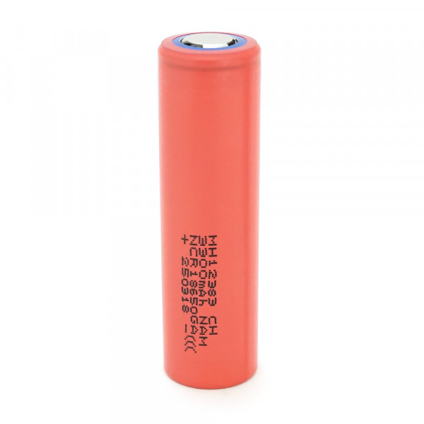 Акумулятор 18650 Li-Ion Sanyo UR18650GA, 3300mAh, 10A, 4.2 / 3.6 / 2.5V, Red, 2 шт. в упаковці, ціна за 1 шт