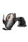 Автотримач HOCO HW34+ Wireless Charging 15W, кріплення на присосці, затискач 50-90мм, Black, Box