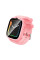 Дитячий смарт годинник Hoco Y106, 4G, GPS, Wi-Fi, HD камера, 1.83" HD-дисплей, дзвінки, відеодзвінки, голосові повідомлення, Pink, Box