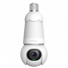 5Мп поворотна Wi-Fi відеокамера з Micro SD карткою та зі звуком Imou Bulb Cam IPC-S6DP-5M0WEB-E27 (2.8мм)