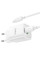Набір СЗУ HOCO C149A + Type-C/Lighting кабель, 1xUSB+1xUSB-C, PD30W+QC3.0, кабель 1м, White, Box