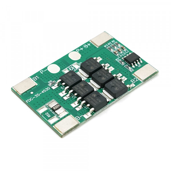 BMS плата Merlion Li-ion 12.6V 3S 12A