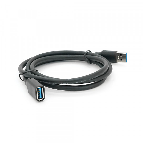 Подовжувач VEGGIEG USB 3.0 AM/AF, 1.0m, Black