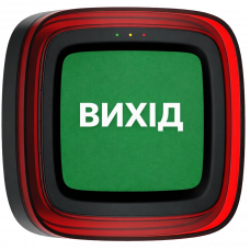 Бездротовий світлозвуковий адресний пожежний сповіщувач Ajax EN54 FireProtect (Sounder/VAD) ВИХІД Black
