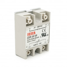Твердотільні реле Fotek SSR-50VA 50А 24-380VAC