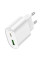 СЗУ 110-240V HOCO C109A 1xUSB-C, PD20W, White, Blister