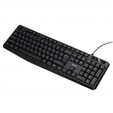 Клавіатура провідна HOCO GM60, USB, 104 клавіші, (Eng/Pyc), Black, Box