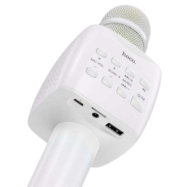 Мікрофон бездротовий HOCO BK5, White, BOX