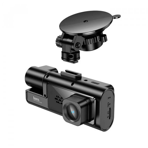 Автомобільний відеореєстратор HOCO DI60, Black, Box
