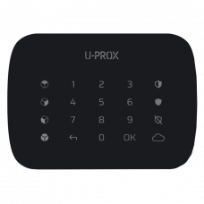 Бездротова сенсорна клавіатура для 4-х груп U-Prox Keypad G4 White