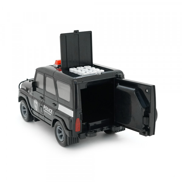Cейф-машинка Cash Truck YT668819, кодовий замок, Black, Blister-box