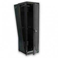 Шафа 19" 42U, 610х675 мм (Ш * Г), посилена, чорна