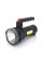 Ліхтар пошуковий USHL-828, 1LED T6+COB, 3W, 3+1 режими, 1200mah, Black, IP40, USB кабель+Solar, 150х60х90мм, BOX