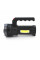 Ліхтар пошуковий USHL-828, 1LED T6+COB, 3W, 3+1 режими, 1200mah, Black, IP40, USB кабель+Solar, 150х60х90мм, BOX