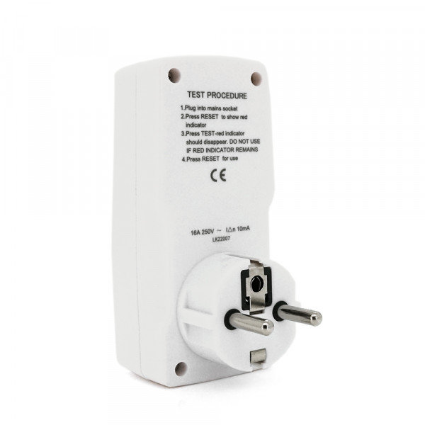 Реле контролю напруги в розетці NB-H3O-16, 220V/16A, ( 3000 Вт )
