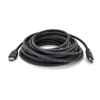 Кабель Ritar Premium PL-HD94 HDMI-HDMI Ultra HD 1080P, 10.0m, v1,4, OD-8.0mm, з фільтром, круглий Black, конектор Gold, Box, Q70