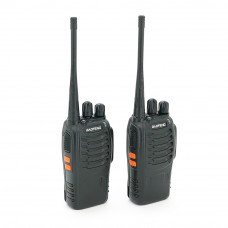 Комплект бездротових рацій Baofeng BF-888S, корпус пластмас, частота 400-470MHz, Black, BOX