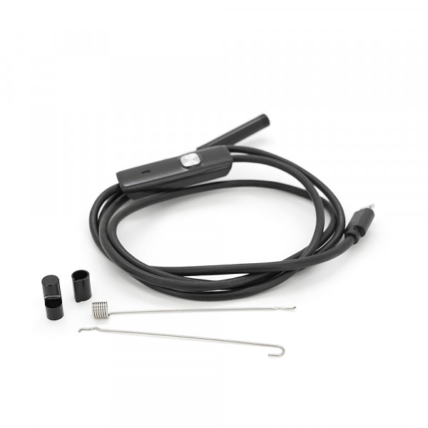 2 в 1 MicroUSB/PC HD ендоскоп, міні камера 7.0 мм, м'який провод, 2м