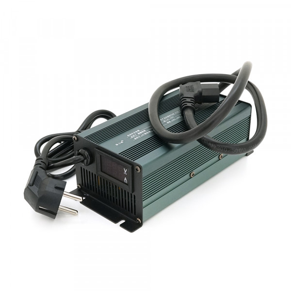 Зарядний пристрій для акумуляторів LiFePo4 24V(29,2V),8S,20A, штекер Triangle plug (T-tipe/C13/IEC). 173*90*60mm